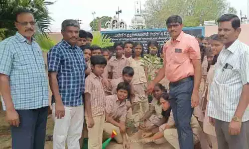 அரசு பள்ளியில், சுற்றுச்சூழல் மன்றம் தொடக்கம்