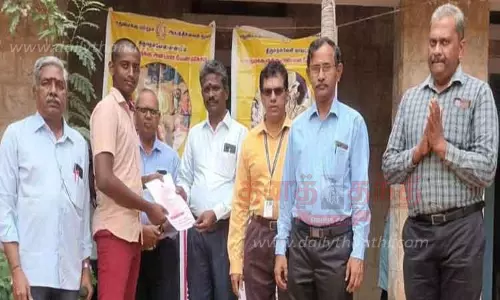 போதைப்பொருள் தடுப்பு துண்டு பிரசுரம் வினியோகம்