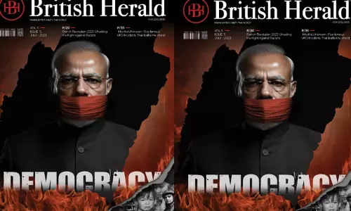 இந்தியாவில் ஜனநாயகம்....! மவுனம் காக்கும் மோடி...! சுட்டிக்காட்டும் பிரிட்டிஷ் ஹெரால்டு இதழ்