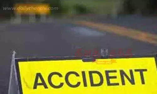 கல்லூரி பஸ் மோதி வாலிபர் சாவு