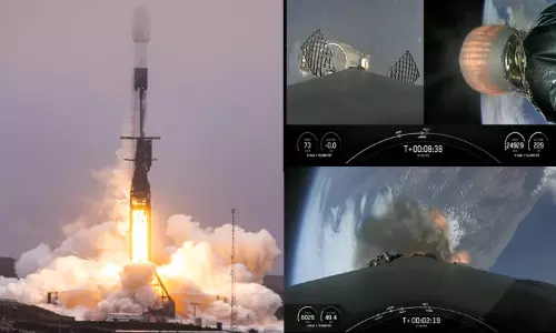 அதிவேக இணையத்துக்காக 48 செயற்கைக்கோள்களை அனுப்பிய ஸ்பேஸ் எக்ஸ் நிறுவனம்