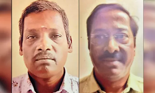 உடல்நலம் பாதிக்கப்பட்ட பெண்ணை ஏமாற்றி ரூ.10 கோடி சொத்து அபகரிப்பு - கட்டுமான அதிபர் உள்பட 2 பேர் கைது