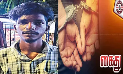 பெருங்குடியில் காதலி வீட்டில் பெட்ரோல் குண்டு வீசிய வாலிபர் பெருங்குடியில் காதலி வீட்டில் பெட்ரோல் குண்டு வீசிய வாலிபர்