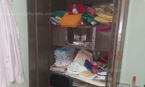 வியாபாரி வீட்டில் 13 பவுன் நகைகள் திருட்டு