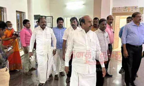 ஜவ்வாதுமலை கோடை விழா முன்னேற்பாடு பணிகள்