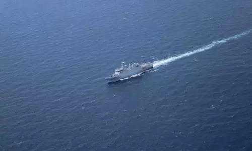 ராணுவ பயிற்சி நடைபெறுவதால் சீனாவின் போஹாய் விரிகுடா பகுதியில் கப்பல்கள் செல்ல தடை ராணுவ பயிற்சி நடைபெறுவதால் சீனாவின் போஹாய் விரிகுடா பகுதியில் கப்பல்கள் செல்ல தடை