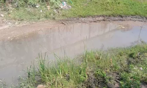 சாத்தான்குளம்-உடன்குடி குடிநீர் திட்டம்:குழாயில் உடைப்பு ஏற்பட்டு வீணாகும் தண்ணீர் சாத்தான்குளம்-உடன்குடி குடிநீர் திட்டம்:குழாயில் உடைப்பு ஏற்பட்டு வீணாகும் தண்ணீர்