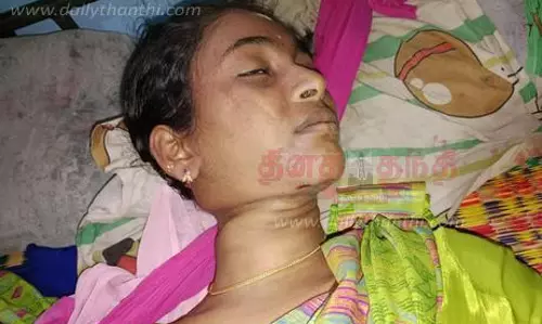 கணவரை இழந்த பெண் மர்ம சாவு