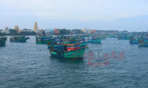 ராமேசுவரம் மீனவர்கள் வேலைநிறுத்தம்