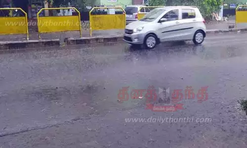 காரைக்குடி, திருப்புவனம் பகுதியில் மழை