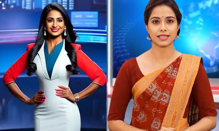 சனா-லிசா செயற்கை நுண்ணறிவு செய்தி வாசிப்பாளர்கள்...! உடகத்துறைக்கு அச்சுறுத்தலா...!