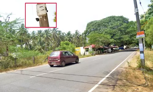 கேமராக்கள் பொருத்தி வாகனங்கள் கணக்கெடுப்பு