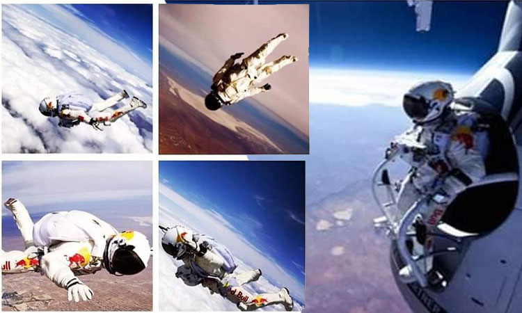 1,28,000 அடி உயரத்தில் இருந்து குதித்து சாதனை...! இந்த வீடியோ உண்மையா? இவ்வலவு உயரத்தில் இருந்து குதிக்க முடியுமா...?