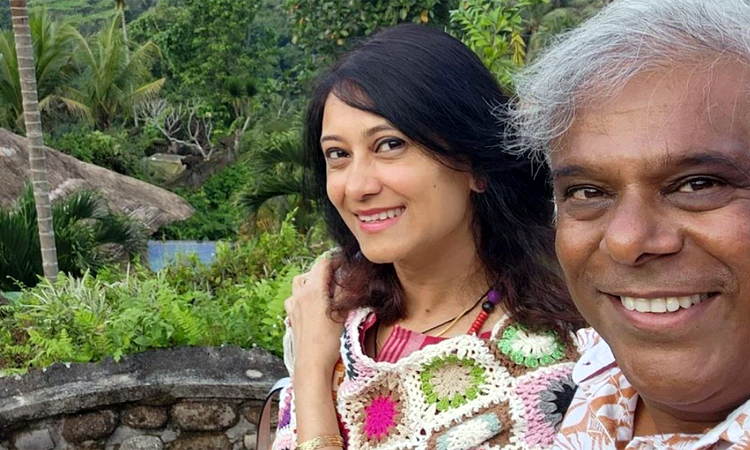 புதுமனைவியுடன் பாலி தீவில் வில்லன் நடிகர்