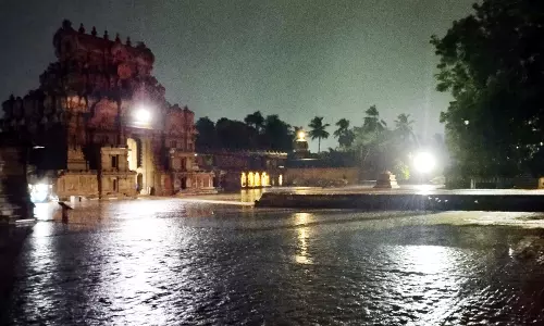 தஞ்சையில் திடீர் மழை