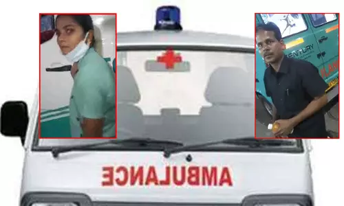 சிப்ஸ், பஜ்ஜி வாங்க சைரன் அடித்து சென்ற ஆம்புலன்ஸ் ஓட்டுனர்; விசாரணை தீவிரம்