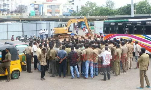 ஸ்மார்ட் சிட்டி திட்ட பணிகள் மேற்கொள்ள தொடரும் எதிர்ப்பு