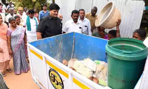 தூய்மை பணியாளர்களுக்கு இலவச வீட்டுமனை