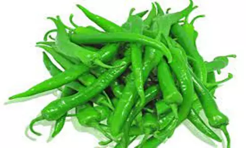 தக்காளி, இஞ்சியை தொடர்ந்து பச்சைமிளகாய் விலையும் உயர்வு