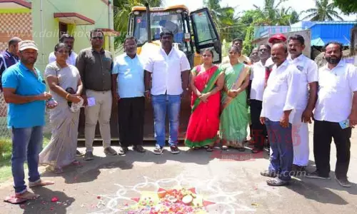 ரூ.6.17 கோடியில் புதிய சாலைகள் அமைக்க பூமி பூஜை