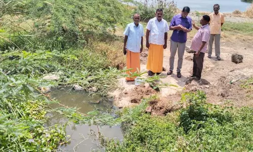மாசு கட்டுப்பாட்டு அதிகாரிகள் ஆய்வு