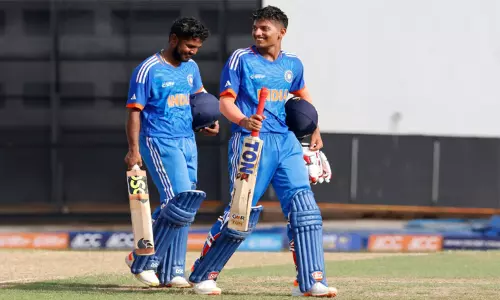 இளையோர் ஆசிய கோப்பை கிரிக்கெட்; யுஏஇ-க்கு எதிராக இந்திய அணி வெற்றி..!! இளையோர் ஆசிய கோப்பை கிரிக்கெட்; யுஏஇ-க்கு எதிராக இந்திய அணி வெற்றி..!!