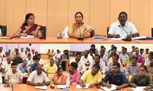 கலைஞர் மகளிர் உரிமைத்தொகைதகுதியான அனைத்து பயனாளிகளுக்கும் கிடைக்க நடவடிக்கை எடுக்க வேண்டும்கலெக்டர் சாந்தி அறிவுறுத்தல்