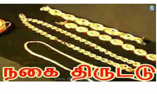 101 வயது மூதாட்டியிடம் 8 பவுன் நகை திருட்டு