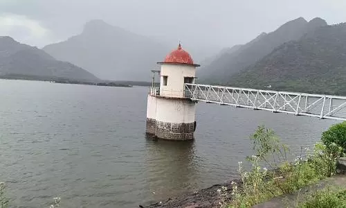 ஆத்தூர் காமராஜர் அணையின் நீர்மட்டம் 16.9 அடியாக உயர்வு