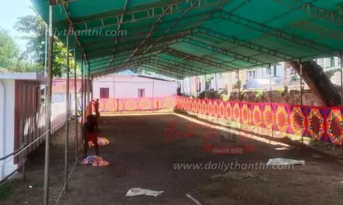 தாமிரபரணி ஆற்றில்  பலி தர்ப்பணம் செய்ய சிறப்பு ஏற்பாடு