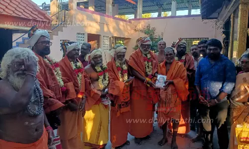 அமர்நாத் யாத்திரை சென்று திரும்பியவர்களுக்கு வரவேற்பு
