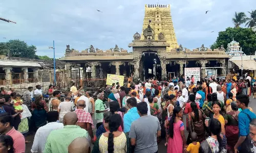 ராமேசுவரம் கோவிலில் நாளை பகல் முழுவதும் நடை திறந்திருக்கும்
