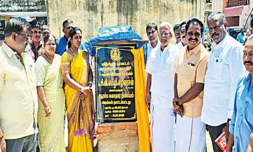 காஞ்சீபுரம் அருகே  ரூ.25 லட்சத்தில் ஆரம்ப சுகாதார நிலையம் கட்டும் பணி