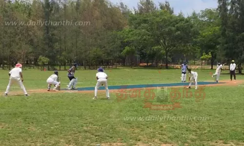 மாநில அளவிலான கிரிக்கெட் போட்டி