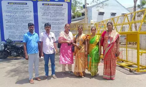 அரசு பெண்கள் பள்ளிக்கு விளையாட்டு மைதானம் ஏற்படுத்தி தர வேண்டும்-குறைதீர்க்கும் கூட்டத்தில் வலியுறுத்தல்