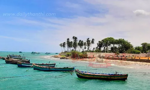 ராமநாதபுரம் மாவட்ட மீனவர்கள் இன்று கடலுக்கு செல்ல தடை