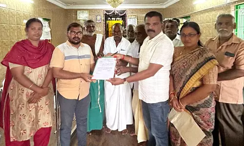 அறங்காவலர் தலைவராக அருண் பழனிசாமி பொறுப்பேற்றார்