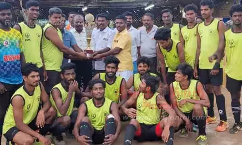 மாநில ஆக்கி போட்டி: சிவகங்கை அணி முதலிடம்