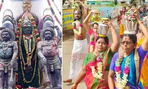 மடப்புரம், தாயமங்கலம், காரைக்குடி கோவில்களில் சிறப்பு வழிபாடு