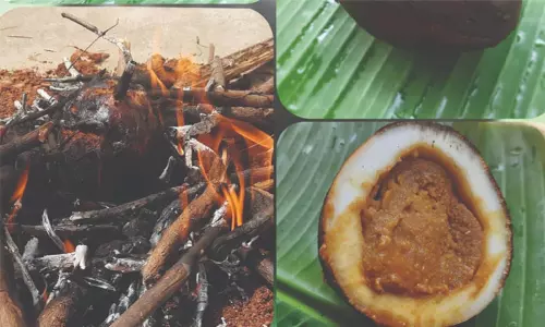 ஆடி பிறந்தாச்சி...தேங்காய் சுட்டாச்சி...