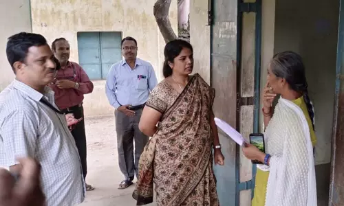 மாவட்ட கண்காணிப்பு அலுவலர் ஆய்வு