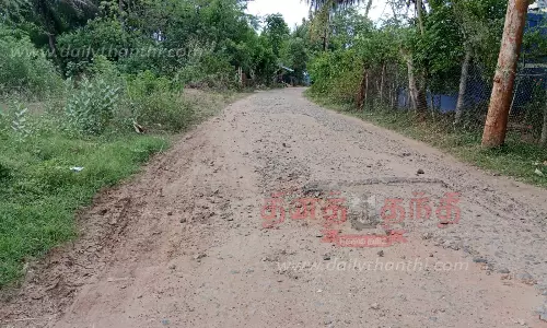 சேதம் அடைந்த சாலை சீரமைக்கப்படுமா? கிராம மக்கள்