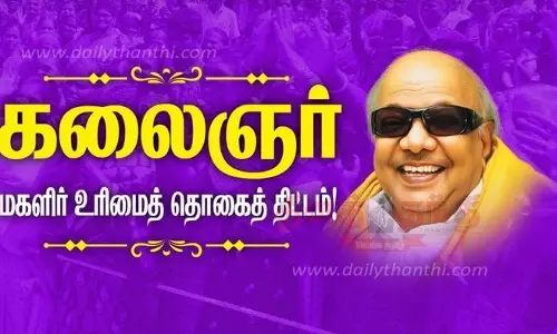 கலைஞர் மகளிர் உரிமைத்திட்ட விண்ணப்பங்கள் இன்று முதல் வினியோகம் கலைஞர் மகளிர் உரிமைத்திட்ட விண்ணப்பங்கள் இன்று முதல் வினியோகம்