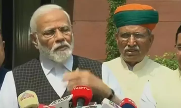 நாடாளுமன்ற கூட்டத்தொடரை சுமூகமாக நடத்த எதிர்க்கட்சிகள் ஒத்துழைக்க வேண்டும்: பிரதமர் மோடி நாடாளுமன்ற கூட்டத்தொடரை சுமூகமாக நடத்த எதிர்க்கட்சிகள் ஒத்துழைக்க வேண்டும்: பிரதமர் மோடி