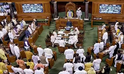 எதிர்க்கட்சிகள் தொடர் அமளி; இரு அவைகளும் நாள் முழுவதற்கும் ஒத்தி வைப்பு எதிர்க்கட்சிகள் தொடர் அமளி; இரு அவைகளும் நாள் முழுவதற்கும் ஒத்தி வைப்பு