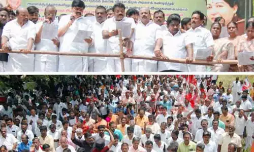 நாடாளுமன்ற தேர்தலில் தமிழக மக்கள் தி.மு.க. ஆட்சிக்கு சரியான பாடம் புகட்டுவார்கள்-முன்னாள் அமைச்சர் கே.டி.ராஜேந்திர பாலாஜி பேச்சு