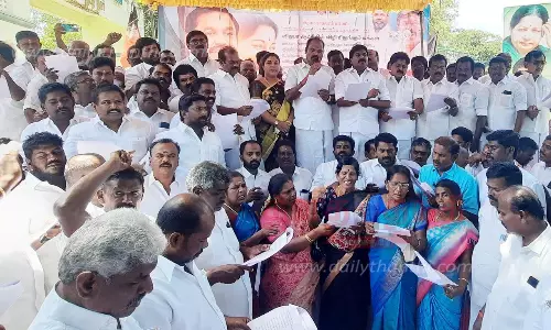 விலைவாசி உயர்வை கண்டித்து அ.தி.மு.க. ஆர்ப்பாட்டம்