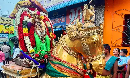ராமேசுவரம் கோவிலில் இன்று அம்பாள் தேரோட்டம்