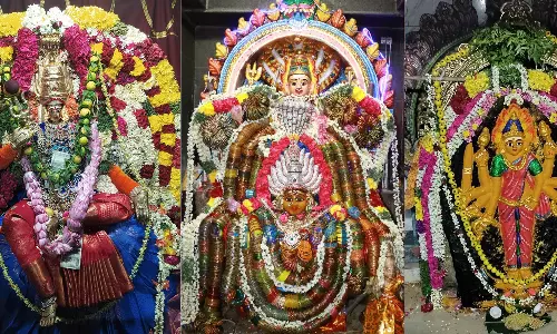 ஆடி முதல் வெள்ளிக்கிழமையையொட்டி அம்மன் கோவில்களில் சிறப்பு பூஜை திரளான பக்தர்கள் சாமி தரிசனம்