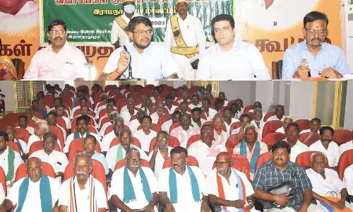 11 ஊராட்சி ஒன்றிய விவசாயிகளுக்கு வறட்சி நிவாரண ெதாகை கிடைக்கும்-கலெக்டர் விஷ்ணுசந்திரன் தகவல்